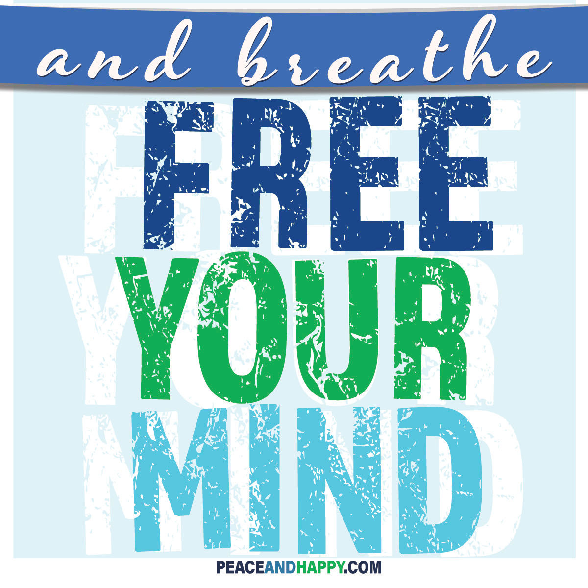UP-WORD Sticker~Free Your Mind