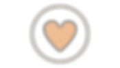 A graphic of a heart in a circle