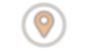 A graphic of a location pin in a circle