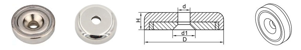 Miniaturbild: POT Magnet SNA32E
