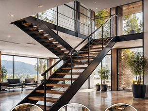 Démod Metal fabrique des escaliers en acier et métal sur mesure entre Genève, Grenoble et Lyon. Design haut de gamme, fabrication locale et pose experte.