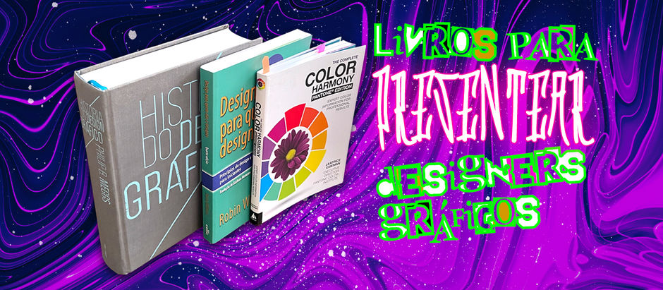Três indicações de livros fundamentais para designers