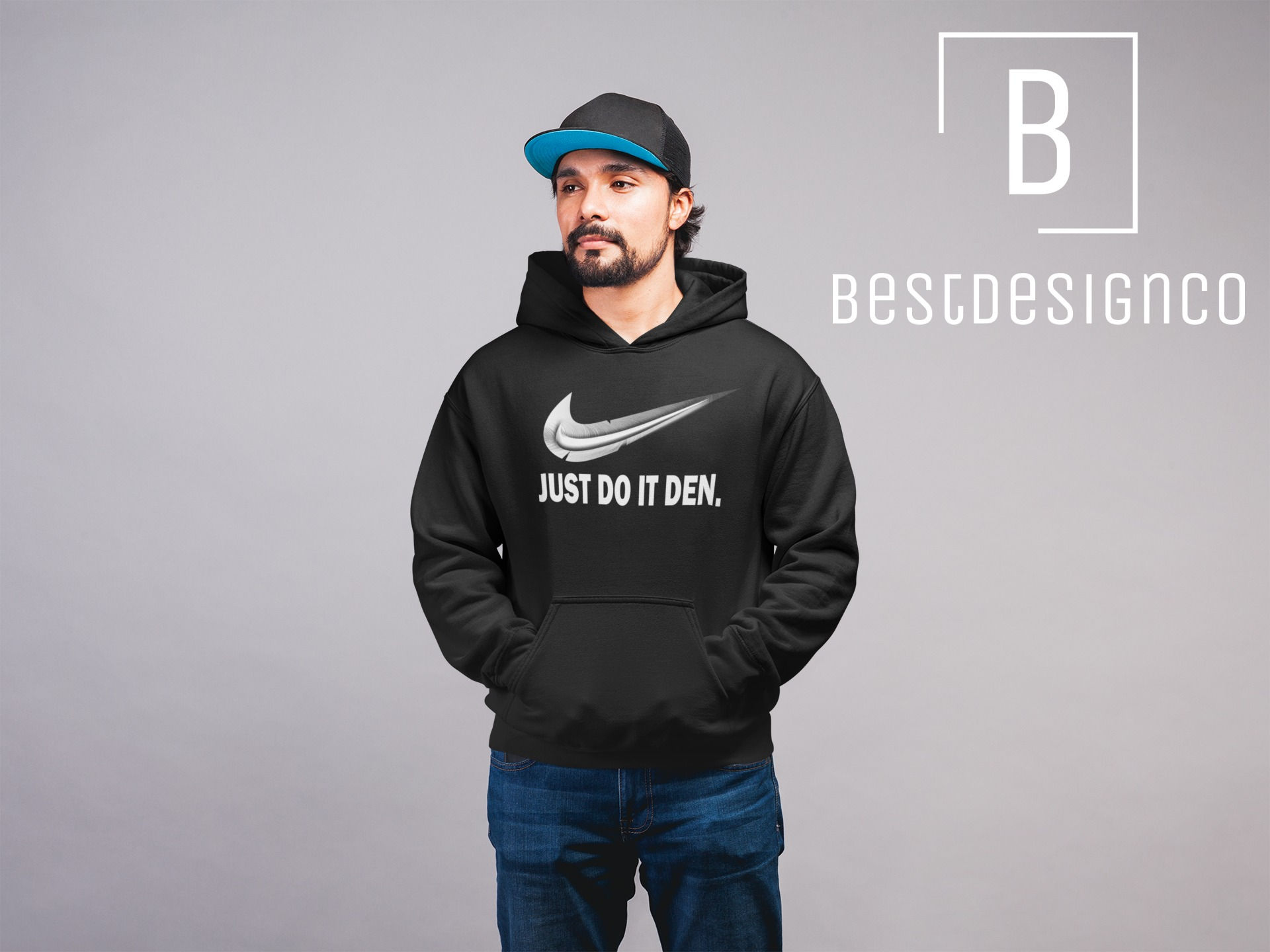 Just Do It Den' Hoodie