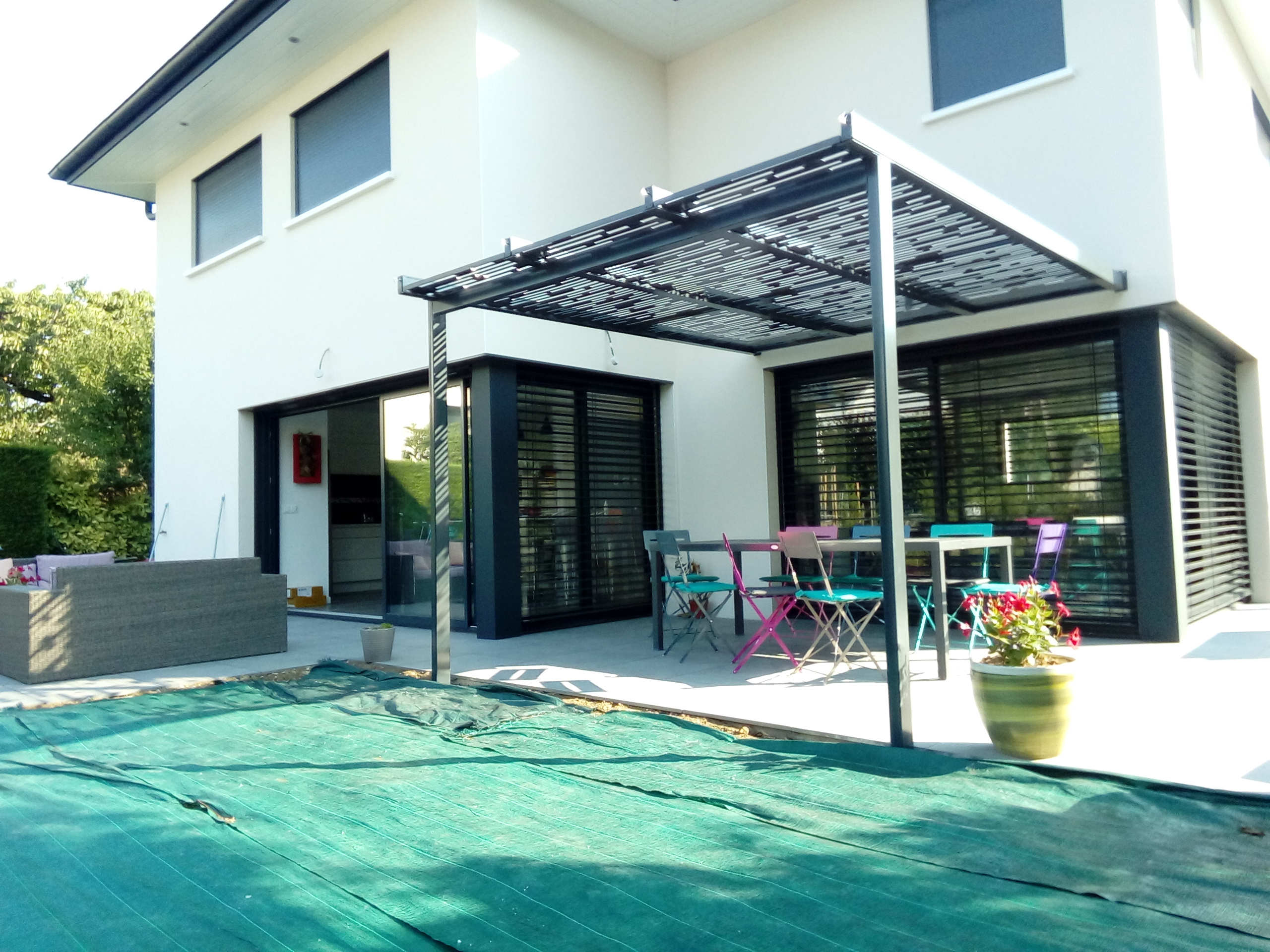 Pergolas métal design