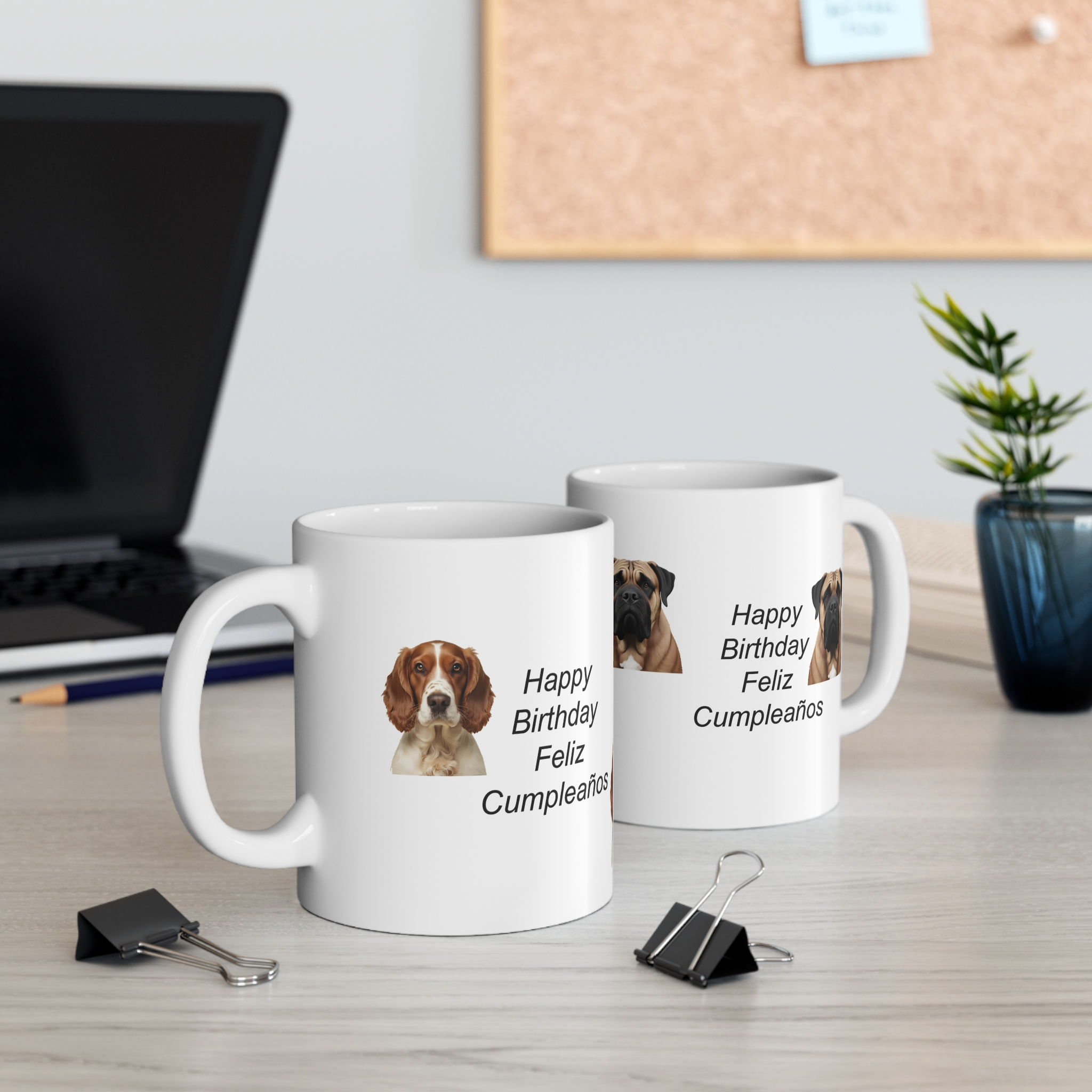 Spanish Bilingual Mug Dog Deisgn