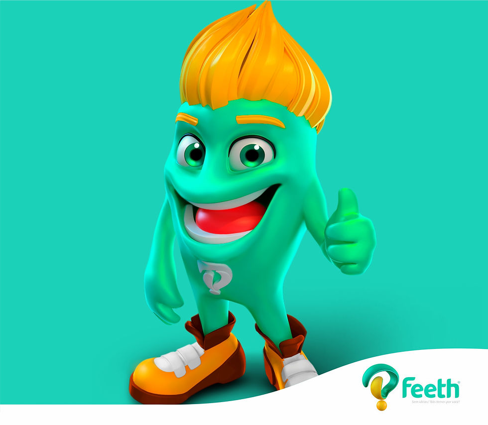 Miniatura: Mascote 3D Animation Ready - Profissional