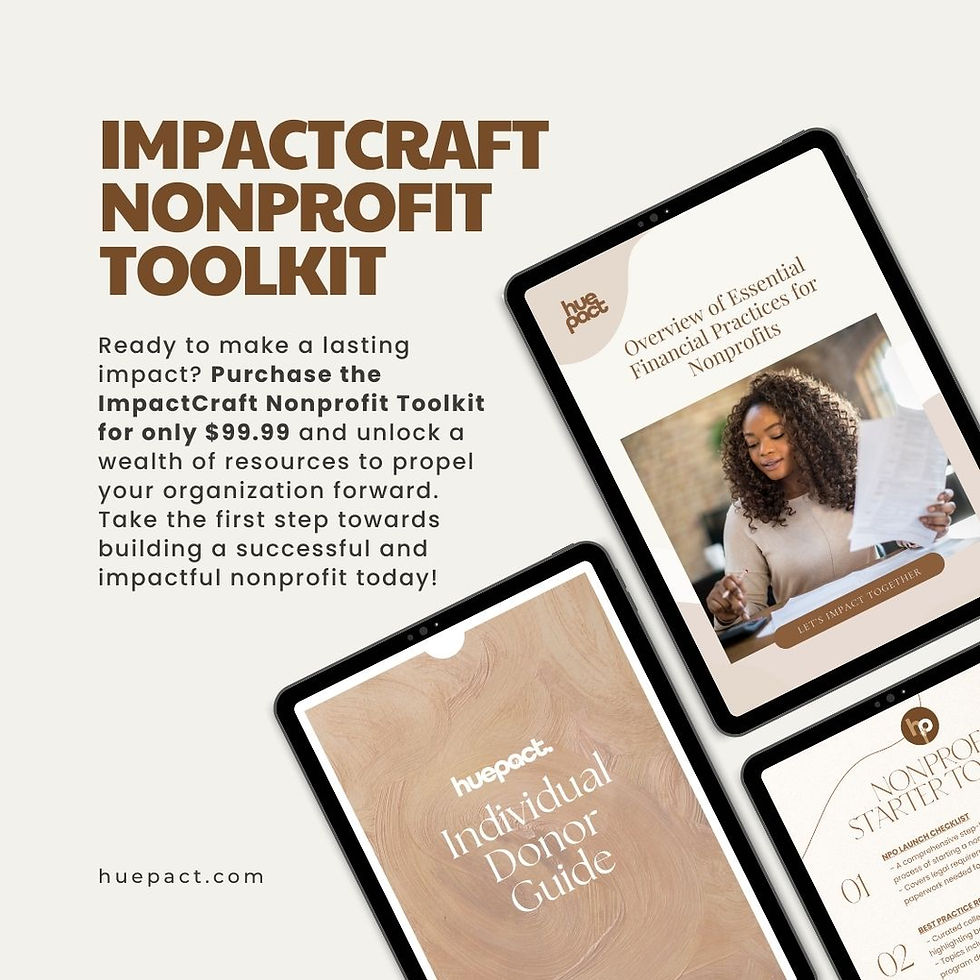 Thumbnail: ImpactCraft Non Profit Toolkit