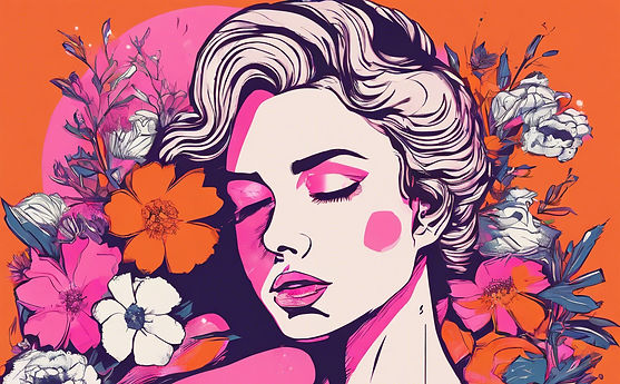 winter, massage, cold, flowers, pink, orange, transwoman.jpg