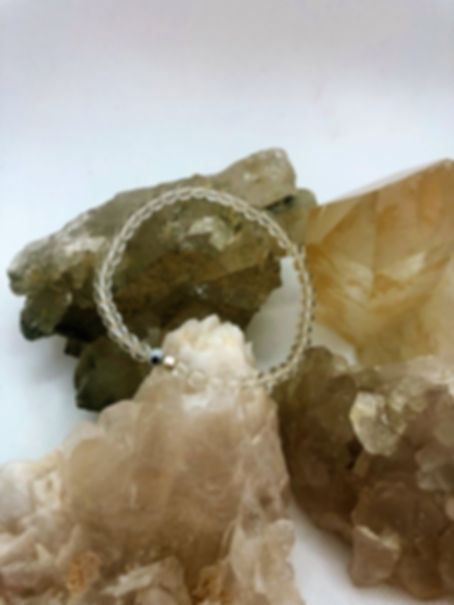 PULSERA CUARZO CRISTAL