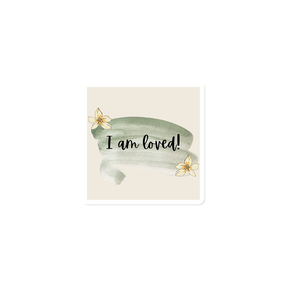 Thumbnail: "I am Loved" Magnet