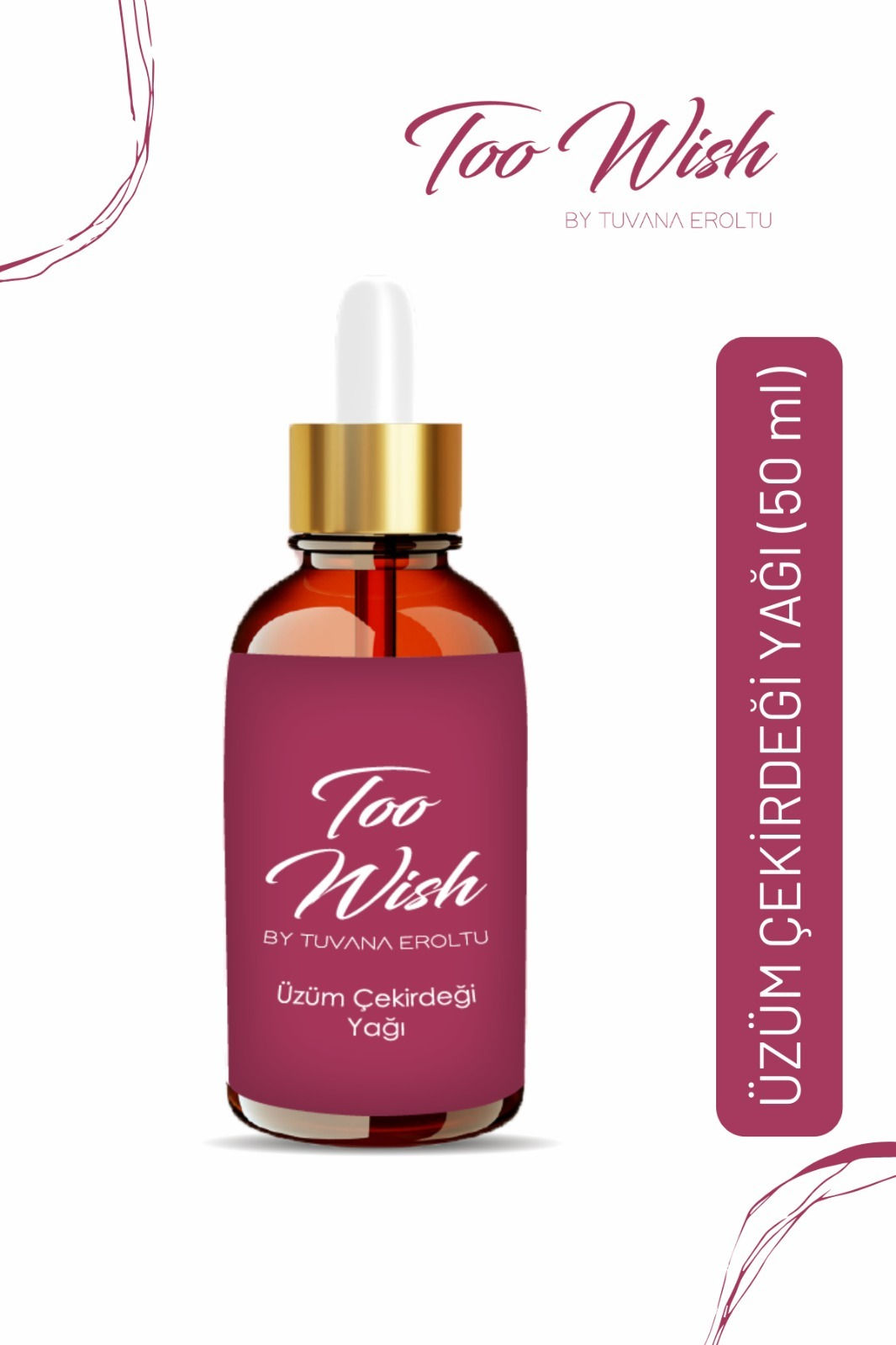 Üzüm Çekirdeği Yağı 50 ml