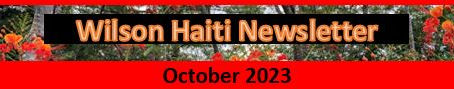 Wilson Haiti Newsletter
