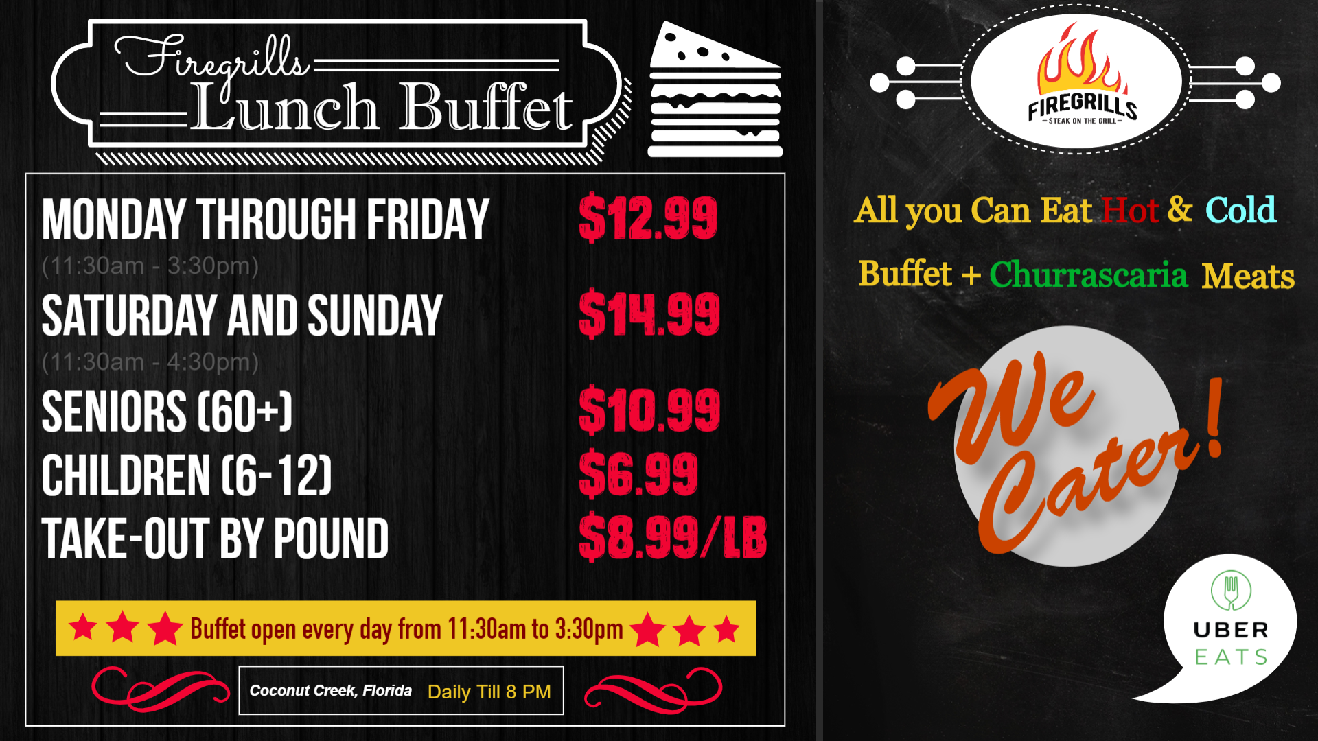 Lunch buffet