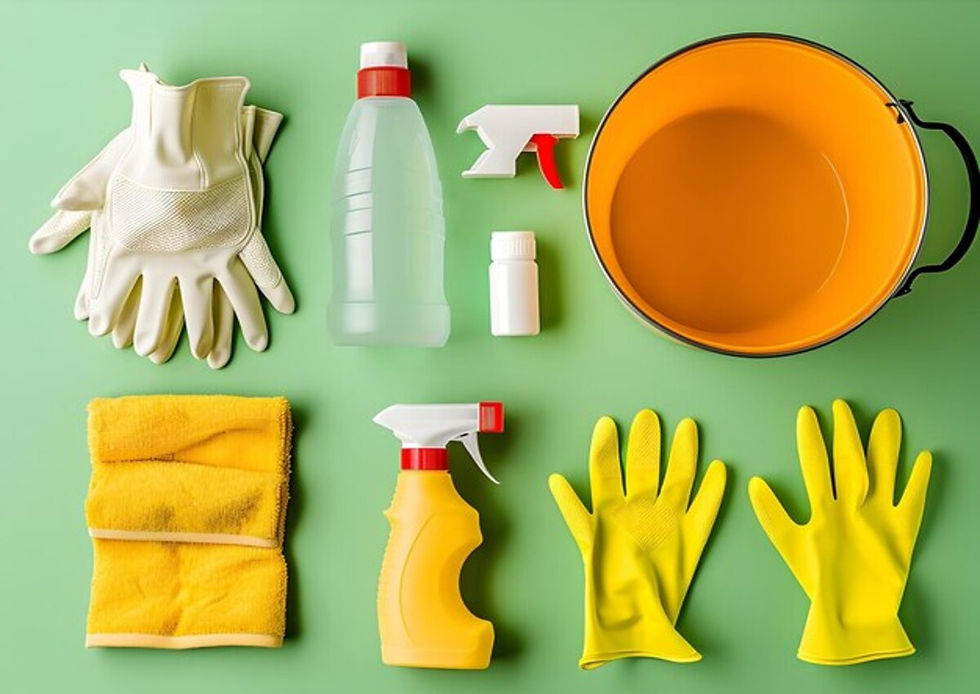 Safety equipment for proper house cleaning