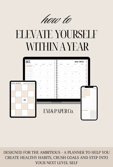 Elevate yourself within a year