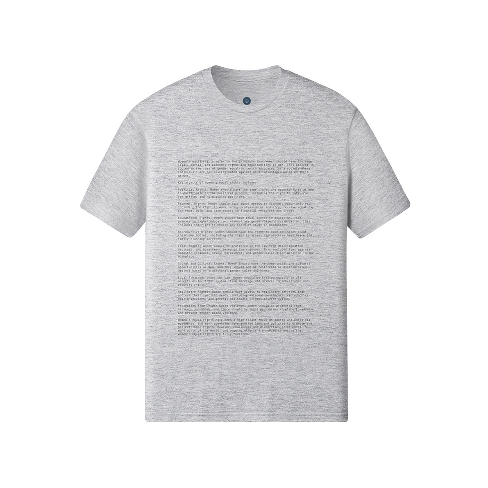 (women rights) comfort tee 