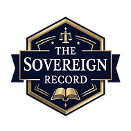 The sovereign record logo