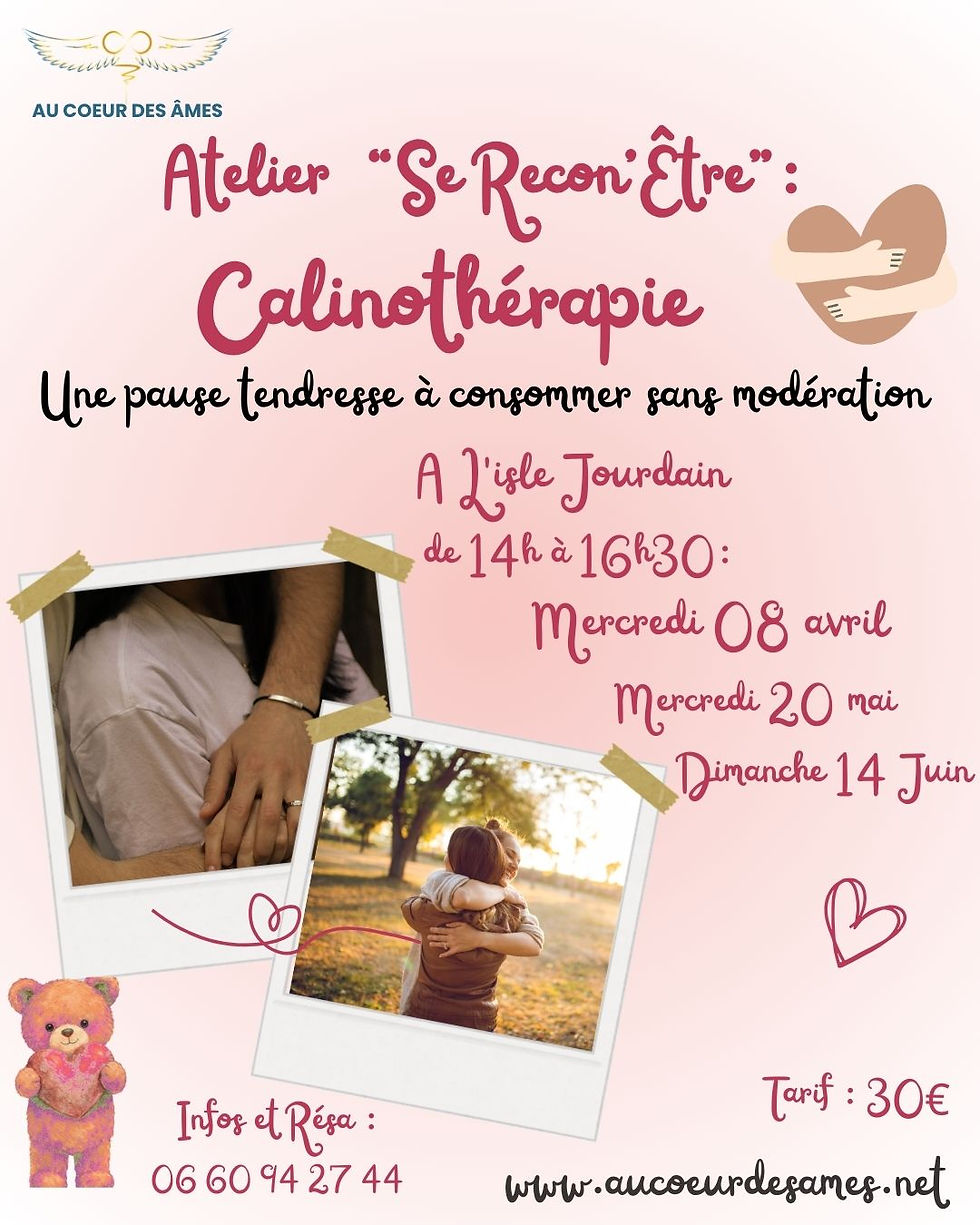 Atelier "Se Recon'Être" : Câlinothérapie