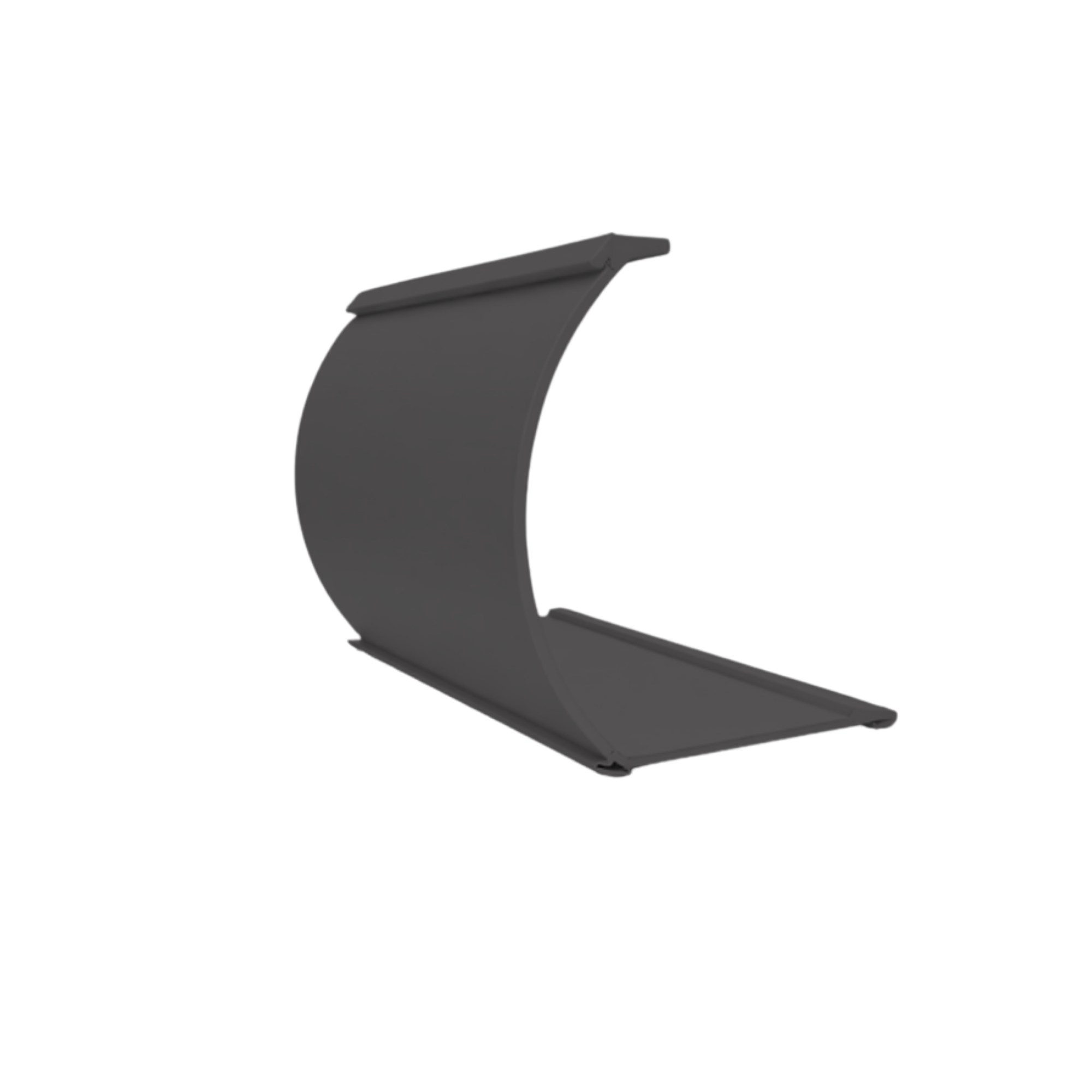 4" Curved Fascia Fabric-Wrap Ready