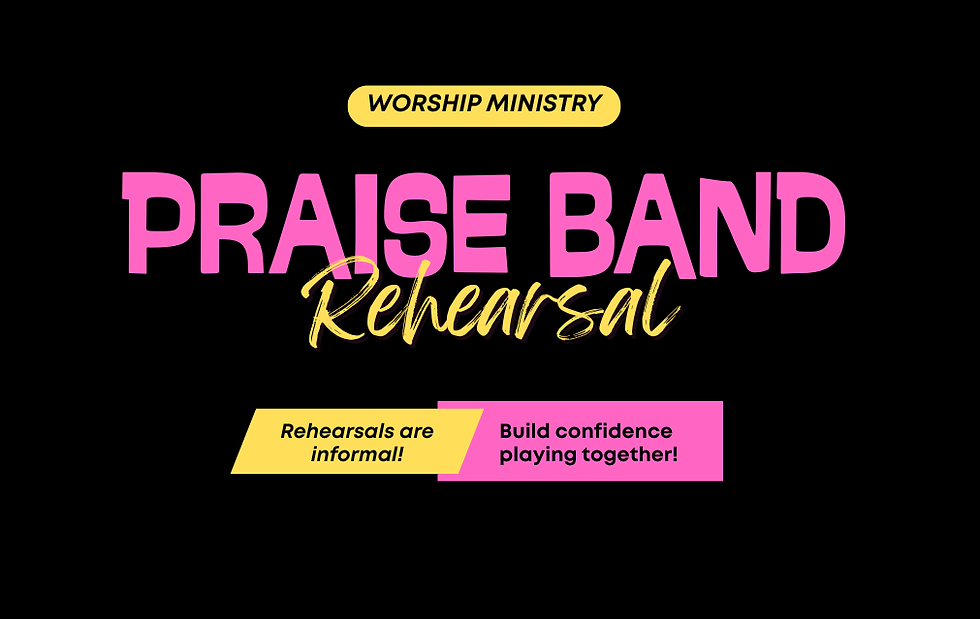 Praise Band Rehearsal