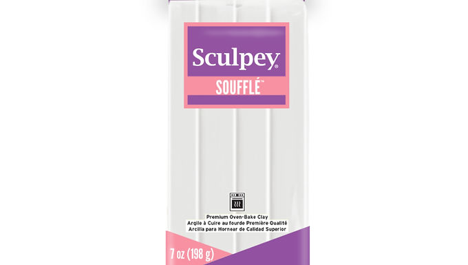 Arcilla Polimérica Sculpey Soufflé 198 gm BLANCO