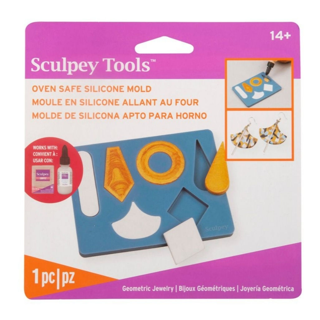Molde de Silicona - Diseño Joyería Geométrica 