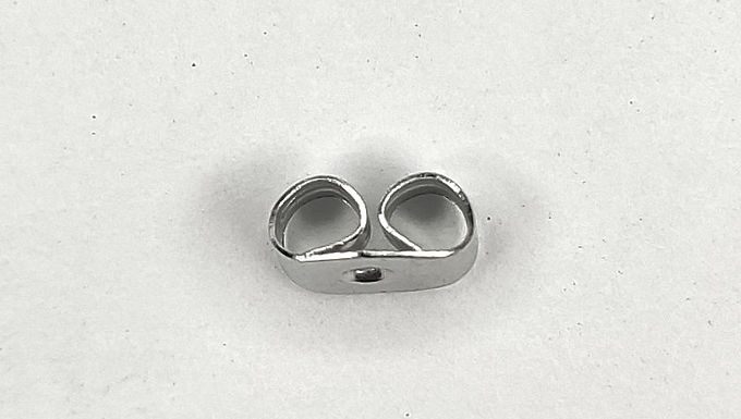 Tapón de acero hipoalergénico para caravana (x 50 unidades)