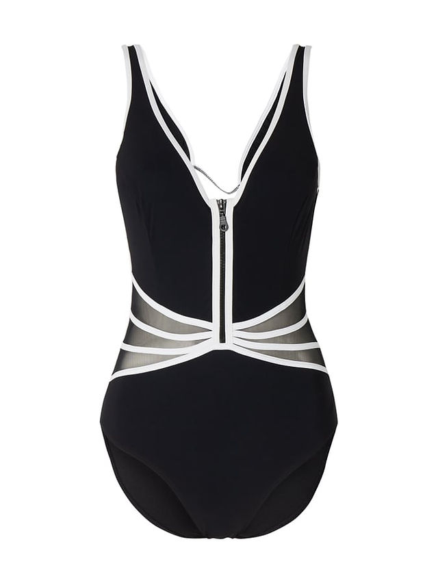 Badeanzug Black