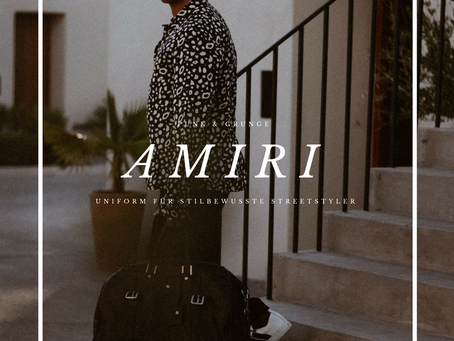 IT'S HIM: WHITE DOTS x AMIRI SNEAKERS x MAXWELLSCOTT WEEKENDER BAG