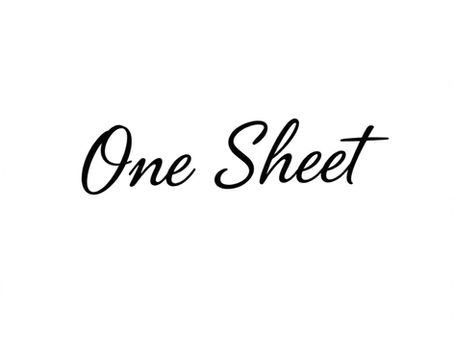 How to Craft a Killer One-Sheet: Nailing your most vital sales doc