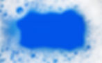 Foam background. Liquid soap bubbles, Frame made of Froth bubbles, on blue backdrop. Soap
