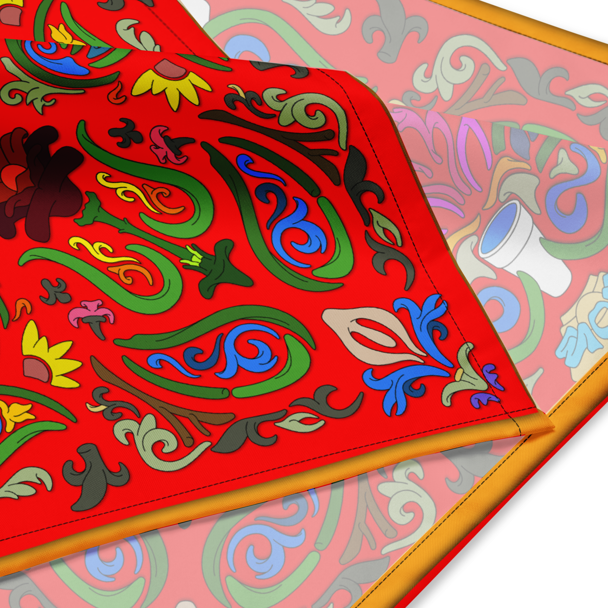 Flor Bandana Red/Orange