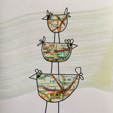 Tower of birds cards
