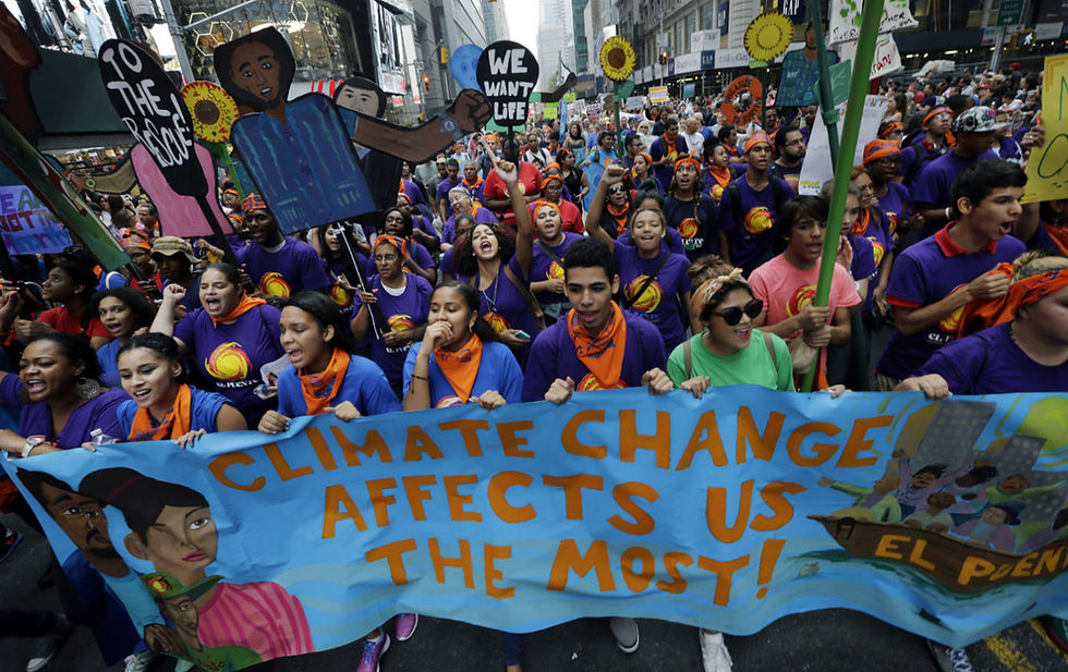 As the world cry for climate justice
