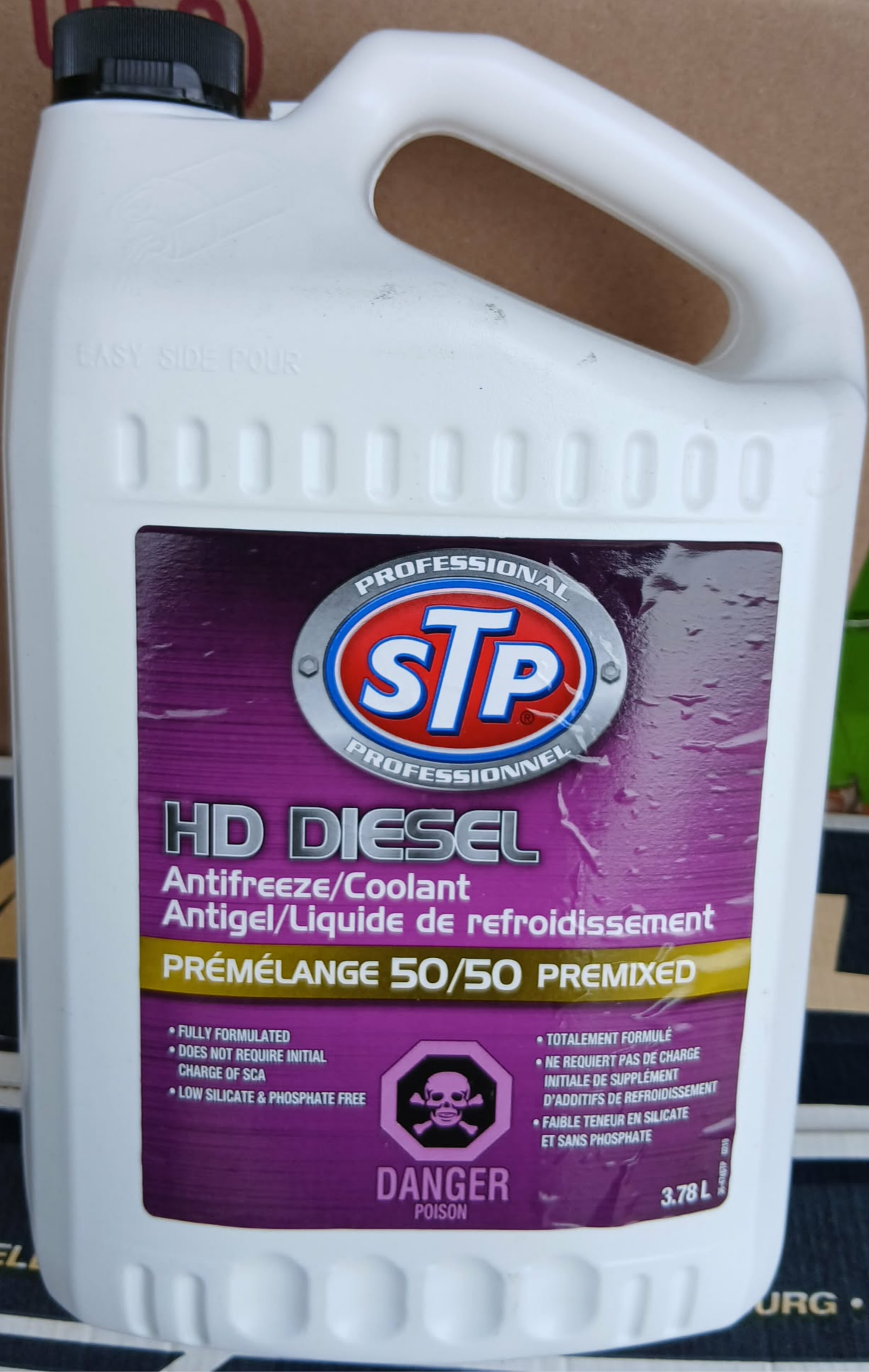 Professionnel STP RED HD Diesel antigel prémélange 50/50