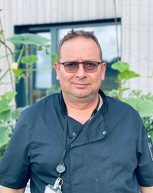 Eric, le responsable restauration de la Résidence