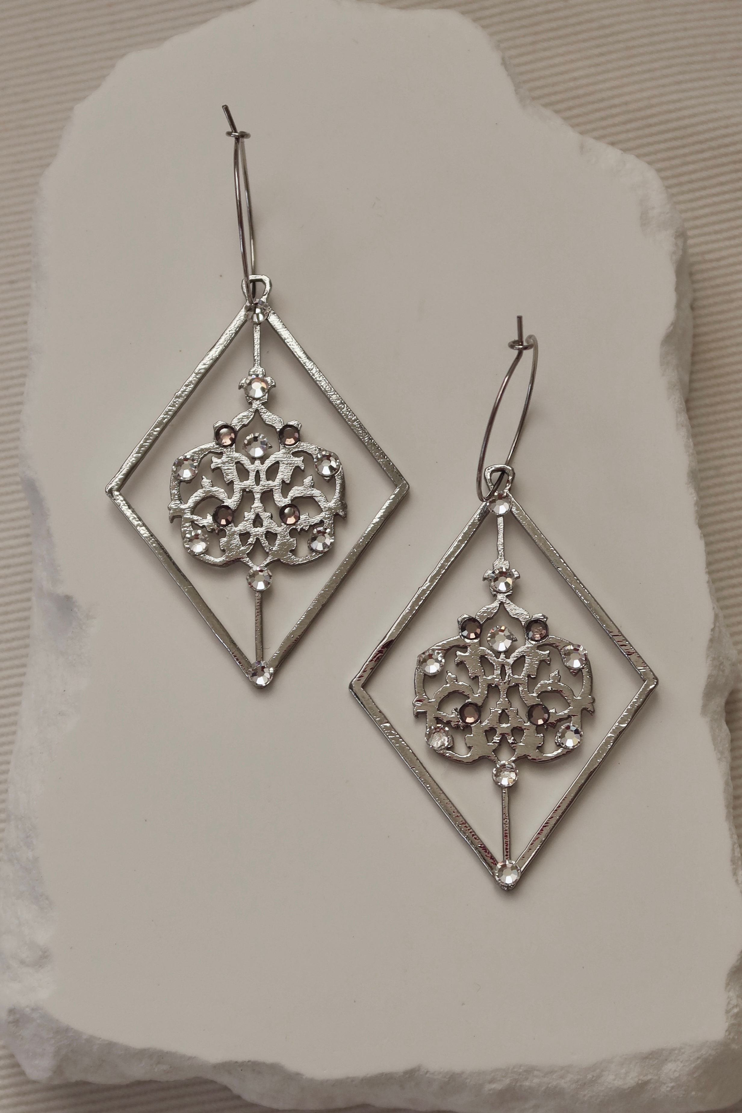 Insignia Silver Earrings