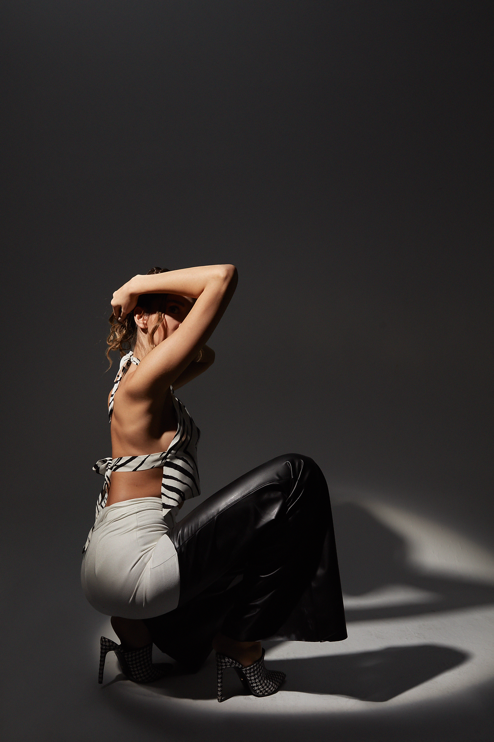 Thumbnail: Rhea Leather Pants