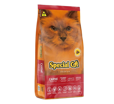 Ração Special Cat Gatos Adultos Sabor Carne 10Kg