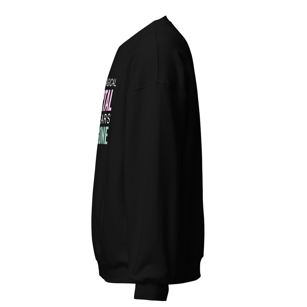 Thumbnail: If a Magical Portal Appears I'm Gone Unisex Crew Neck Sweatshirt