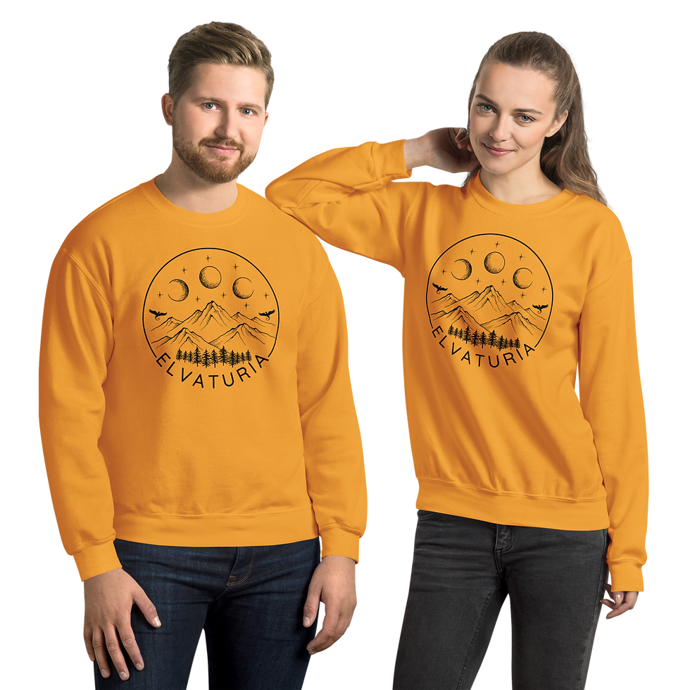 Thumbnail: Elvaturia Unisex Crew Neck Sweatshirt