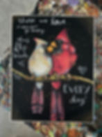 Thumbnail: 8”x10”x1.5”Cardinals ❤️
