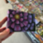 Thumbnail: 4”x6” x1.5”  Purple Flower 💜💜💜