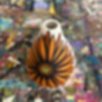Thumbnail: 3”x 4.5” Flower on “tiny” vase 🧡