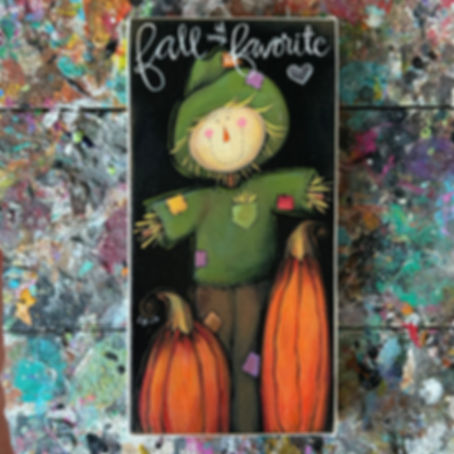 6”x12” x1.5”  Scarecrow 🧡