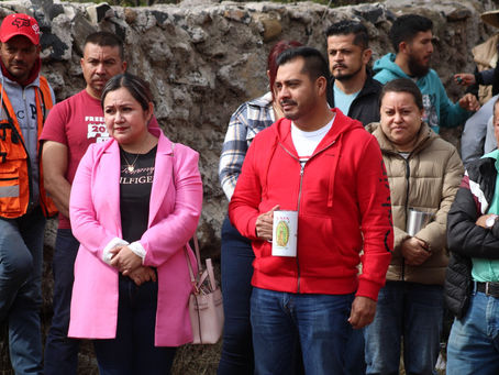 Moy Maldonado impulsa el desarrollo con dos importantes arranques de obra en el Municipio