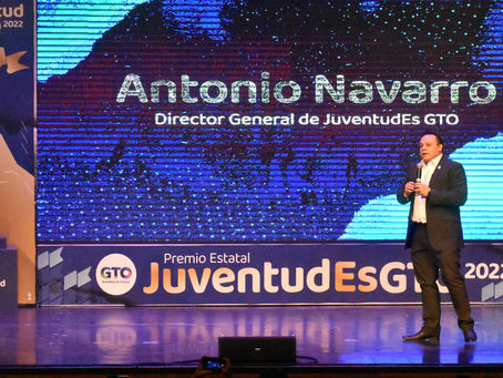 Toño Navarro felicita a jóvenes guanajuatenses que participaron en el Premio Estatal JuventudEsGTO