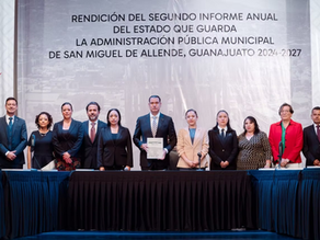 RINDE CUENTAS MAURICIO TREJO Y RECONOCE AL EQUIPO QUE HA HECHO POSIBLES LOS RESULTADOS EN SAN MIGUEL DE ALLENDE