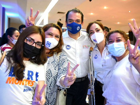 Adrián Hernández: "Con la fuerza de las mujeres vamos a ganar la elección"