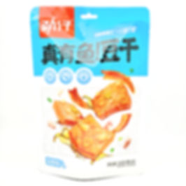 TOFU & FISH SNACK (GARLIC) 真有鱼豆干（蒜香味）